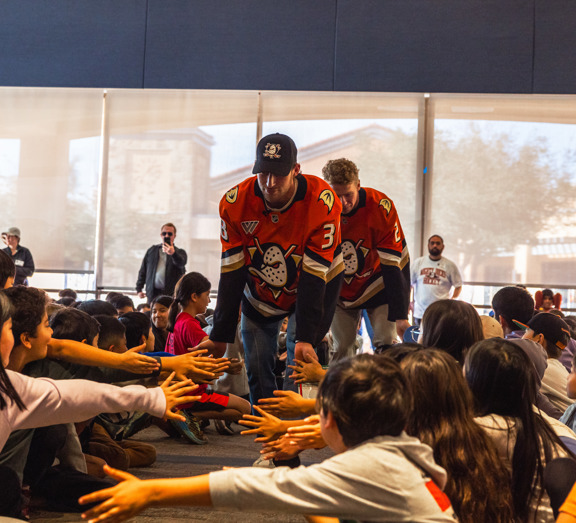 Anaheim Ducks Reading Is The Goal 2025 10